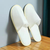 OEM Hotel Disposable Open Toe Terry Sponge Female Slippers