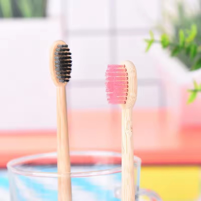 Eco- Friendly OEM Bamboo Toothbrush with Customized Logo