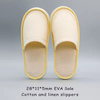 Custom Logo Guest Comfortable White Spa Bathroom Soft Slides Slippers For Hotel