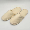 Recycled Cotton Closed Toe Disposable Biodegradable Travelling Airline Spa Hotel Slippers