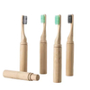 Portable Bamboo Folding Brush Bamboo Charcoal Toothbrush Travel Camping Hiking Outdoor