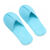Non Slip Travel Slippers Closed Toe Blue Hotel Home Room Airline SPA Disposable Slippers