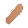 Custom Brown Linen Slippers Disposable Cheap Hotel Slippers