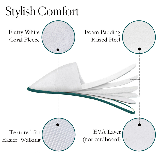 Custom 5 Stars Cheap Luxury Soft Closed Toe Washable White Coral Fleece Disposable Hotel Slippers