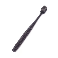 Custom Adult Travel Home Hotel Plastic Soft Bristle Wheat Straw Toothbrush