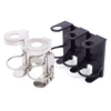 Plastic Kitchen Hotel Cheap Price Double Liquid Soap Dispenser Bathroom Shampoo Dispenser
