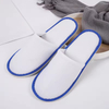 Wholesale Factory Supply Custom Logo Printed Bulk White Disposable Hotel Slippers