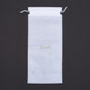 Customized Logo Eco Friendly Non Woven Fabric Dust Pouch Bags Drawstring Bag for Hotel Slipper