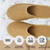 Disposable Eco Friendly Biodegradable Cork Open Toe Bedroom Guest Use Hotel Slippers