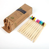 Reusable Biodegradable Eco Friendly Natural Bamboo Charcoal Toothbrush