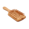 Massage Hairbrush Private Logo Bamboo Paddle Hair Brush with Box Packing