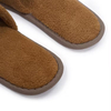 Customised Hotel TPR Boottom Slippers Non-slip Waffle Hotel Slippers Printing LOGO