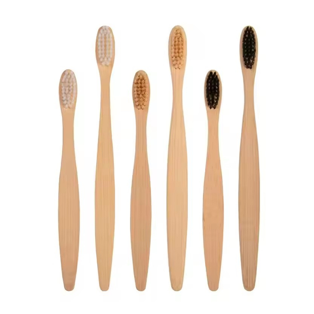 High Quality Custom Wholesale Clean Teeth Bamboo Toothbrush