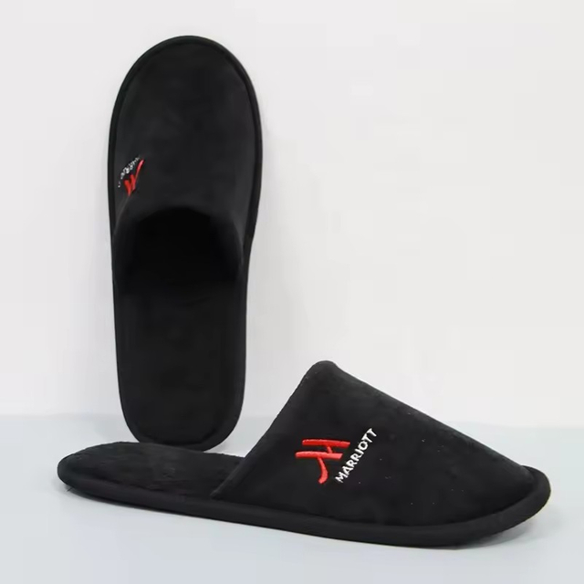 Customized Spa Hotel Supplies Disposable Luxury Hotel Slippers