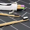 Wholesale Soft Fur Flat Bamboo Environmental Protection Hotel Toothbrush