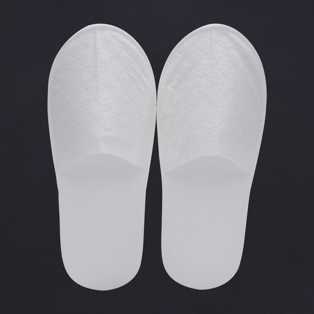 Economic Non-Woven Fabric Disposable Slippers Custom-Made Hotel Amenities Slippers