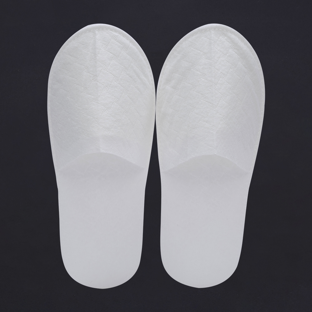 Economic Non-Woven Fabric Disposable Slippers Custom-Made Hotel Amenities Slippers