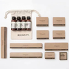 Disposable Luxury Customized Kraft Card Box Packing Hotel Amenities Set