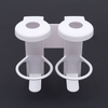 Plastic Kitchen Hotel Cheap Price Double Liquid Soap Dispenser Bathroom Shampoo Dispenser