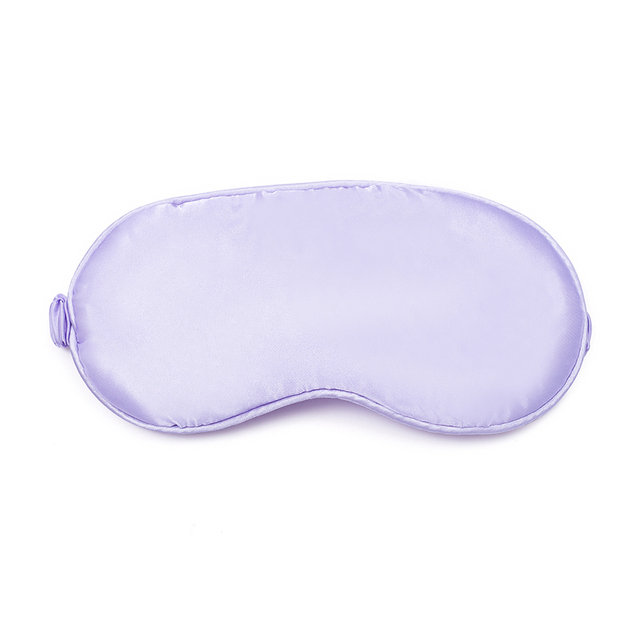 OEM/ODM Mulberry Stain Silk Silk-like Polyester Blindfold Travel Sleep Eye Mask 