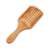 Massage Hairbrush Private Logo Bamboo Paddle Hair Brush with Box Packing
