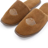 Customised Hotel TPR Boottom Slippers Non-slip Waffle Hotel Slippers Printing LOGO