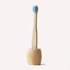 Hotel Bamboo Toothbrush 4 pack Set Adult/Kids Charcoal Free Sample