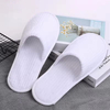 Custom Wedding Bride White Velvet Lady Eva Slippers for Spa Hotel