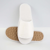 Eco Bamboo Fiber Cotton Upper Paper Pulp Sole Massage Disposable Hotel Slippers