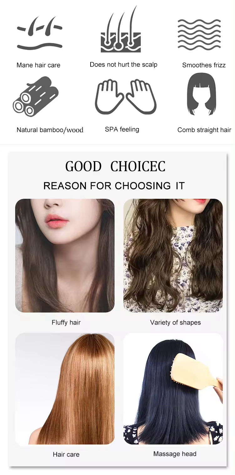Comb usage effect