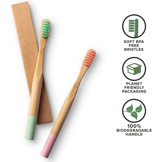 Bamboo And Wood Toothbrush