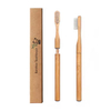Biodegradable Replaceable Head Charcoal Removable Bamboo Toothbrush
