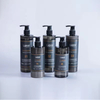 PET Plastic Shower Gel Shampoo Bottle Transparent Plastic Lotion Pump Bottle