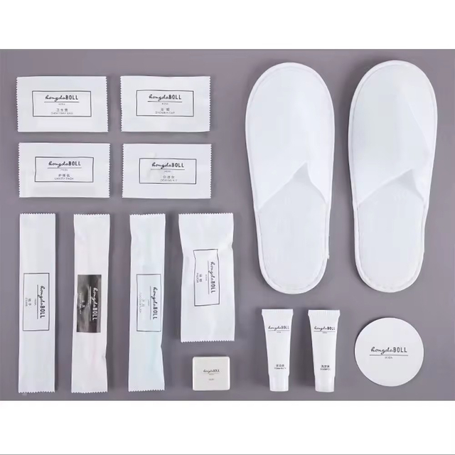 Eco Friendly Amenities Dental Hygiene Kit Spa Bathroom Disposable Airbnb Hotel Amenities Toiletries Set