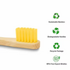 Bamboo Toothbrushes BPA Free Soft Bristles Natural Toothbrush Set