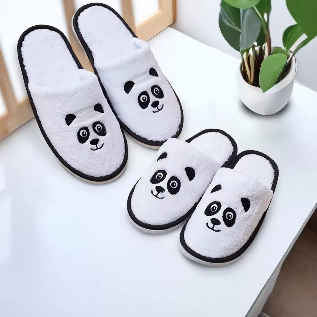 Custom Closed Toe Luxury Coral Fleece EVA Sole Spa 5 Star Hotel Slippers