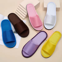 Hotel Homestay Travel Men Women Indoor Eva Soft Bottom Slippers Open Toe Slippers