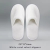 Custom Logo Guest Comfortable White Spa Bathroom Soft Slides Slippers For Hotel