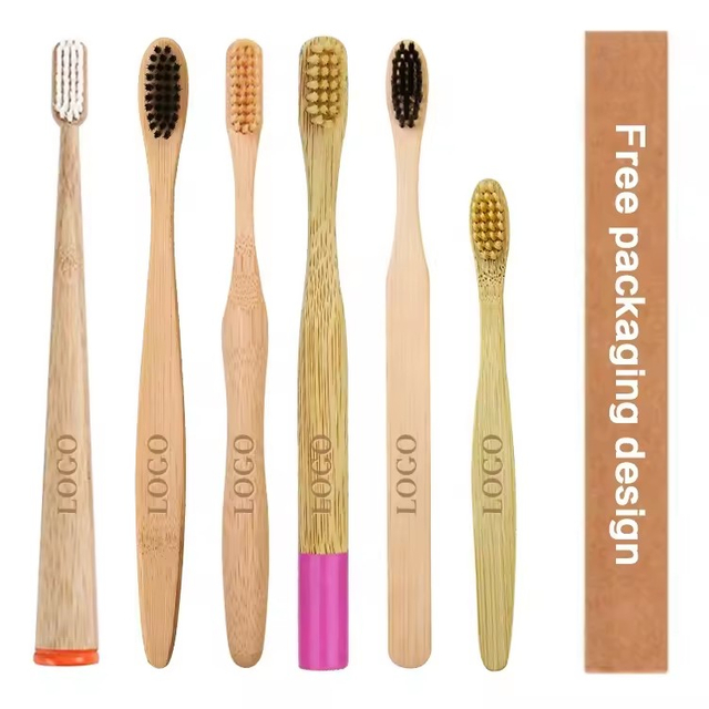 ECO Bamboo Disposable Biodegradable Bamboo Hotel Toothbrush