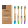 Hotel Bamboo Toothbrush 4 pack Set 