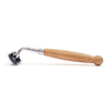 Natural Handle Bamboo Razor With Changeable 5 Blades Refill For Bio Shave