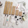 Disposable Luxury Customized Kraft Card Box Packing Hotel Amenities Set