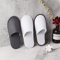 Wholesale Hotel Disposable House Spa Splippers Washable Waffle Disposable Hotel Slippers