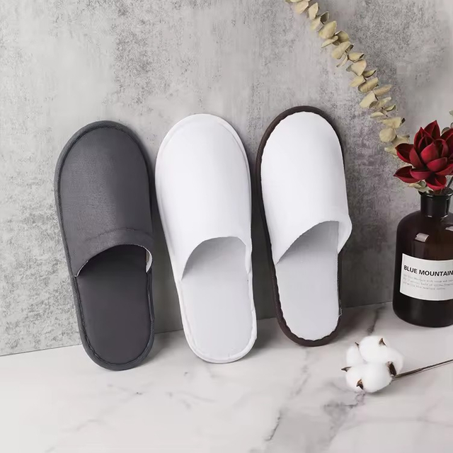 Wholesale Hotel Disposable House Spa Splippers Washable Waffle Disposable Hotel Slippers