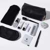 Custom Logo Eco Friendly Complete Craft Paper Travel Amenities Kit With Mini Cosmetic Bag