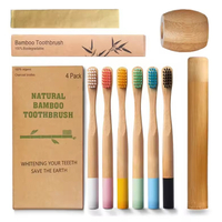 ECO Bamboo Disposable Biodegradable Bamboo Hotel Toothbrush