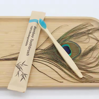 Wholesale Biodegradable Soft Wooden Toothbrush Charcoal Bamboo Toothbrush Suppliers