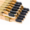 Wholesale Travel Set Premium Extra Soft Head Biodegradable Bamboo Charcoal Toothbrush