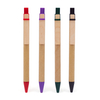 Custom Eco Friendly White Roller Paper Scroll Rolling Ball Pens