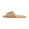 Wholesale Coconut Coir Fiber Natural Hotel Slipper Eco-Friendly Linen Hotel Slippers